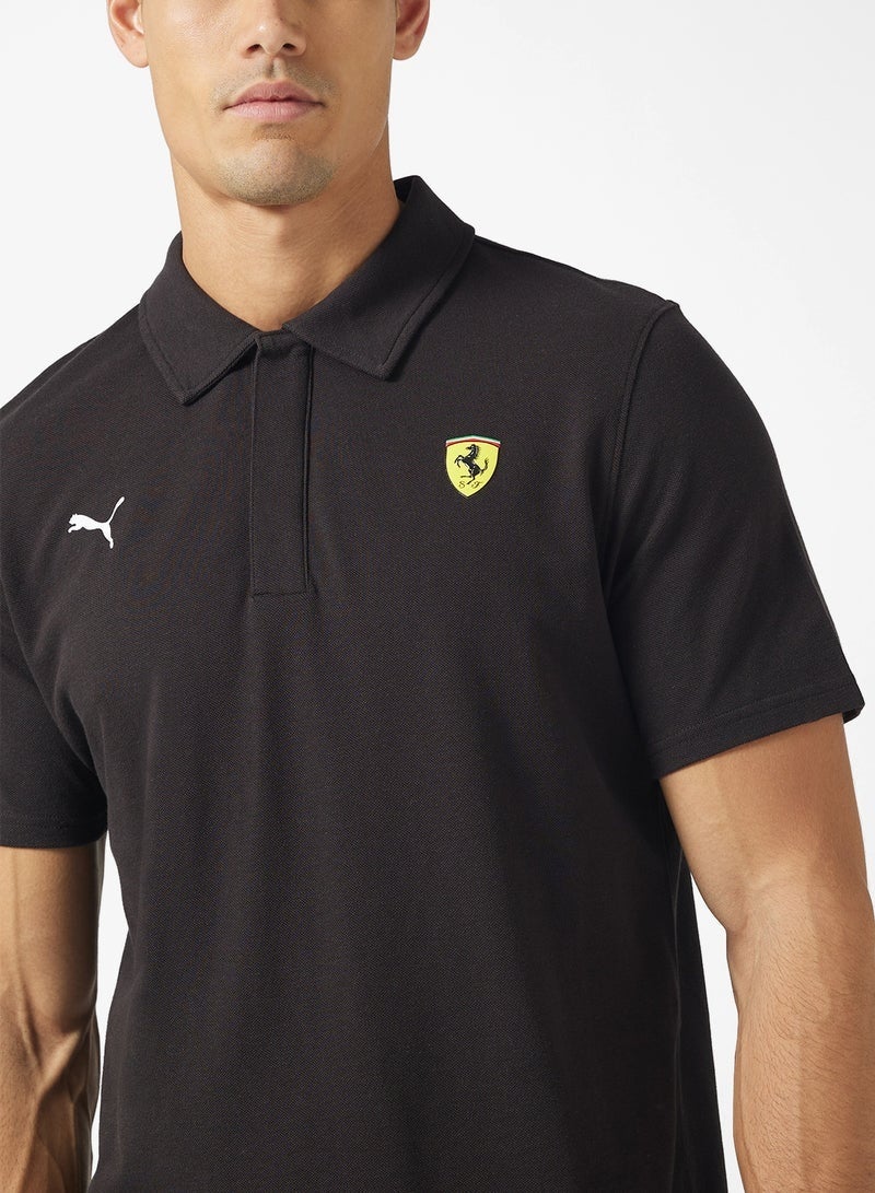 Puma men's Ferrari collaboration Polo sports T-shirt - Image 2